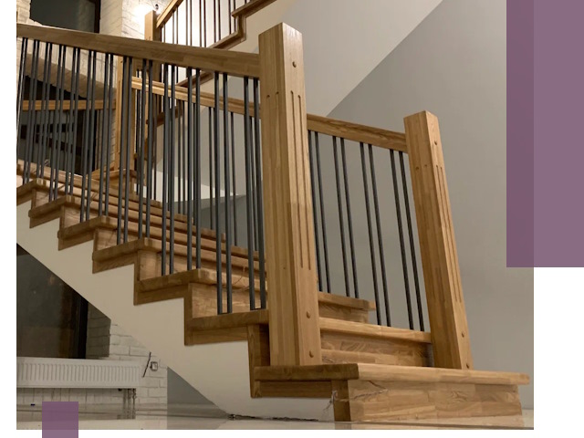 Реставрация деревянных и металлических лестниц в Ижевске