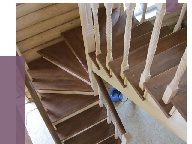 Реставрация деревянных лестниц в Ижевске от 4363 руб.