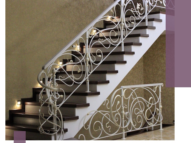 Кованые лестницы под ключ в Ижевске — изготовление и монтаж