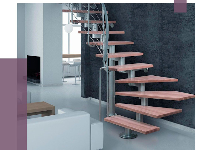 Модульные лестницы в Ижевске от 17139 руб. — купить в ПРОЛЁТ-Жвс