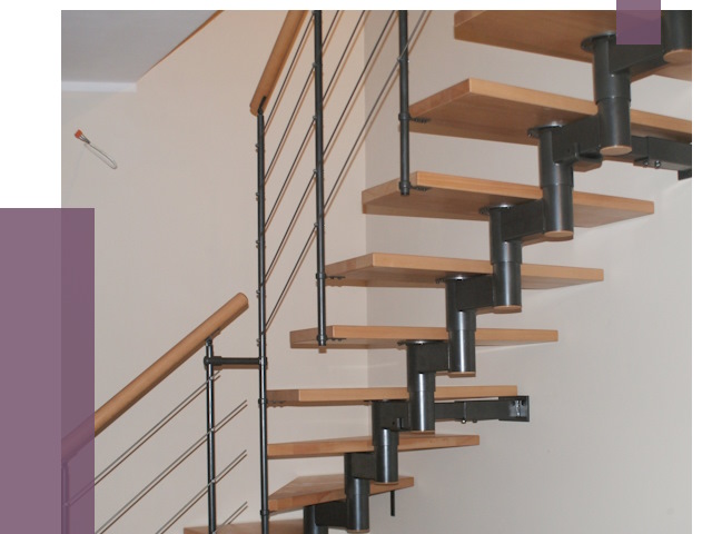 Изготовление модульных лестниц в Ижевске от 11685 руб. 