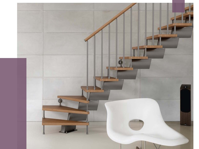 Монтаж модульных лестниц в Ижевске от 6440 руб. 