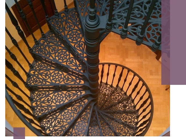 Винтовые лестницы под ключ в Ижевске: производство и монтаж