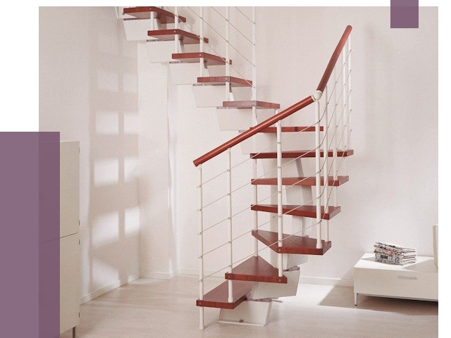 Изготовление лестниц на больцах в Ижевске от 9868 руб. | ПРОЛЁТ-Жвс