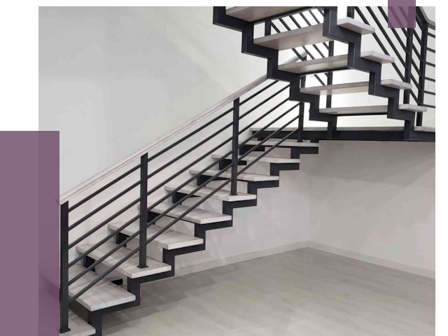 Лестницы на металлокаркасе под ключ в Ижевске от 12984 руб. | ПРОЛЁТ-Жвс