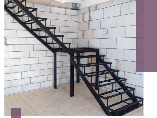 Лестницы на металлокаркасе под ключ в Ижевске — изготовление и монтаж