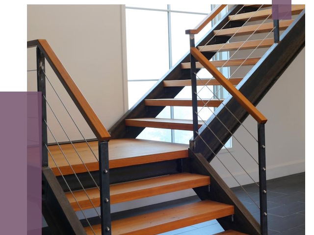 Изготовление лестниц на металлокаркасе в Ижевске от 19216 руб. | ПРОЛЁТ-Жвс