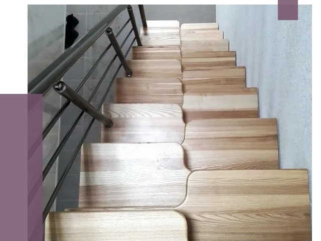 Лестницы гусиный шаг в Ижевске от 13243 руб. под ключ | ПРОЛЁТ-Жвс