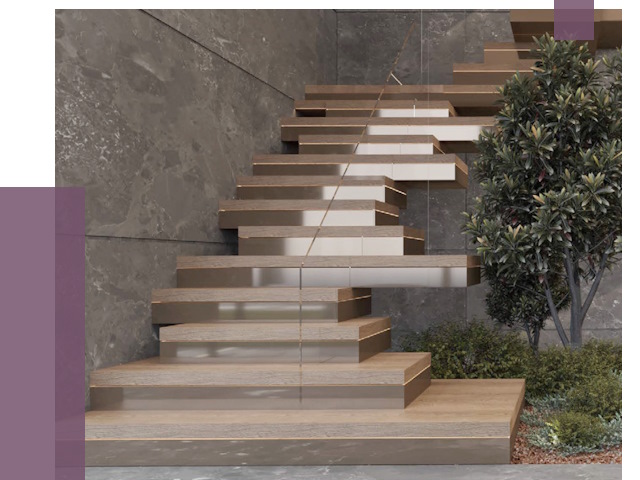 Современные лестницы в Ижевске от 14022 руб. | ПРОЛЁТ-Жвс