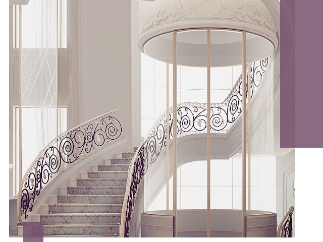 Элитные лестницы на заказ высокого класса в Ижевске