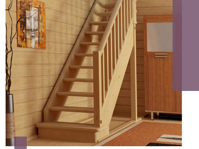 Лестницы эконом класса под ключ в Ижевске — недорого и быстро