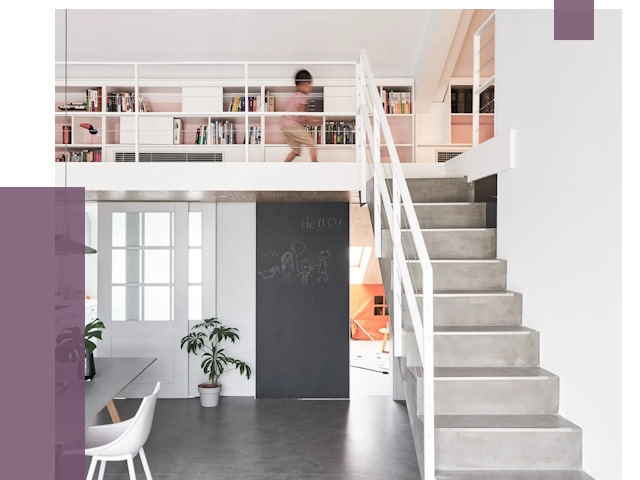 Лестницы для двухуровневой квартиры в Ижевске от 179176 руб. | ПРОЛЁТ-Жвс