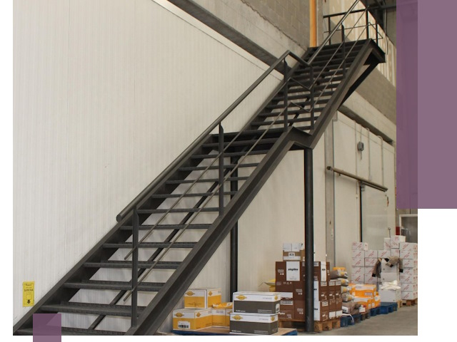 Лестницы для производства в Ижевске — изготовление и монтаж