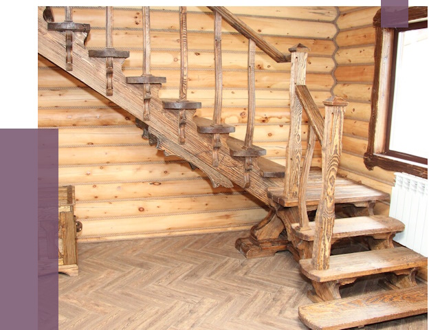 Лестницы в баню в Ижевске от 19424 руб. — изготовление | ПРОЛЁТ-Жвс