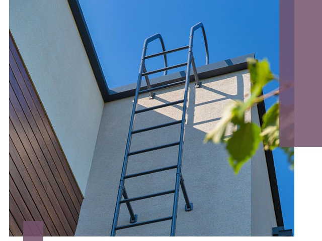 Лестницы на крышу в Ижевске — изготовление, монтаж, демонтаж