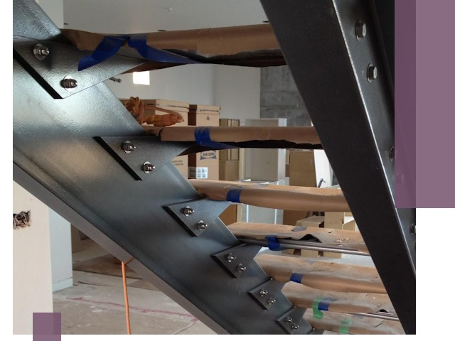 Усиление лестничных конструкций и усиление опор в Ижевске