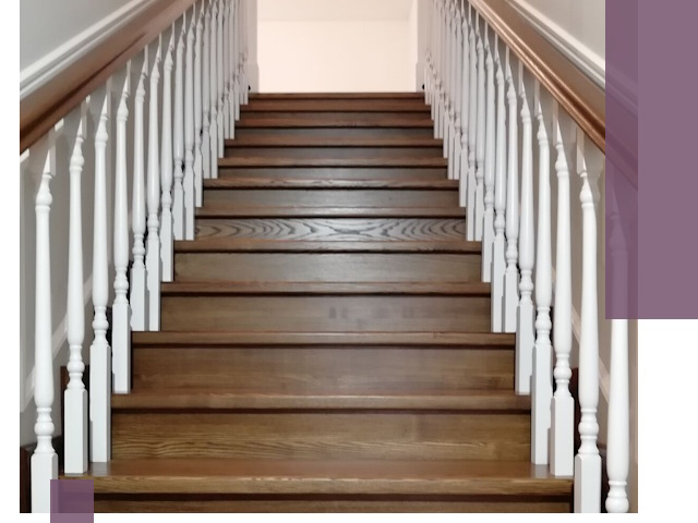 Лестницы из ясеня на заказ в Ижевске — изготовление и монтаж