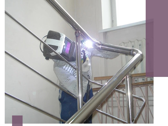 Монтаж перил и ограждений качественно в Ижевске