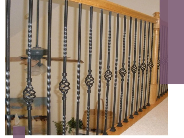 Изготовление и монтаж кованных перил в Ижевске под ключ
