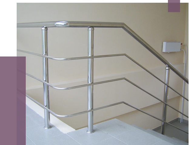 Алюминиевые перила в Ижевске от 6440 руб. под ключ | ПРОЛЁТ-Жвс