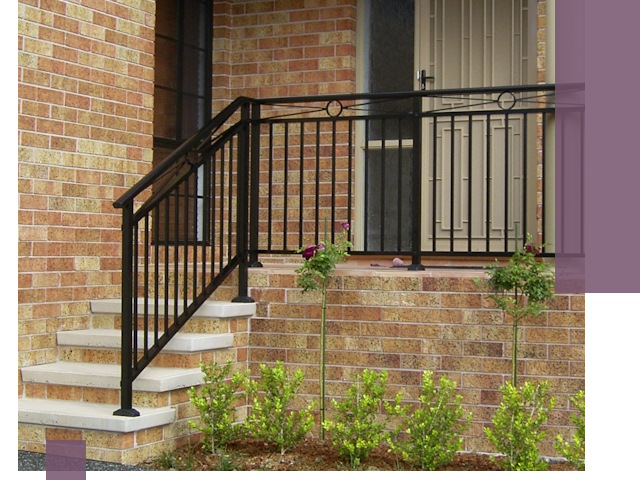 Уличные перила из металла под ключ в Ижевске