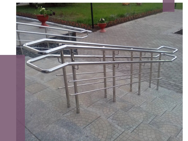 Перила для инвалидов в Ижевске от 7707 руб. под ключ | ПРОЛЁТ-Жвс