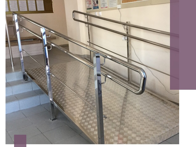 Перила для инвалидов в Ижевске — надежные поручни и ограждения