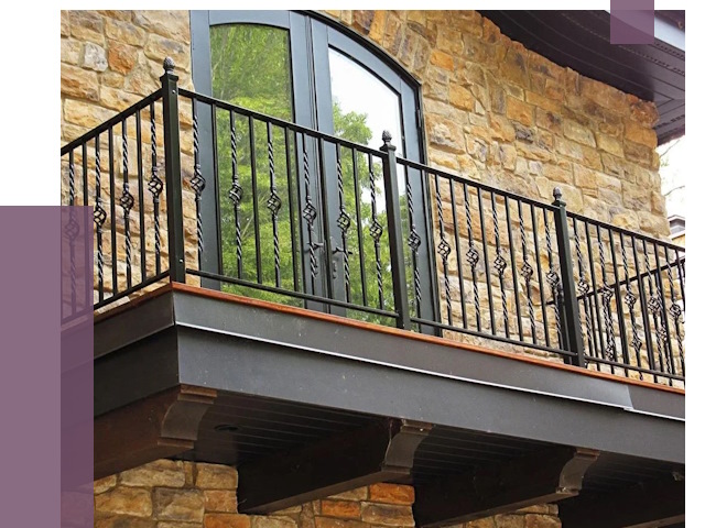 Балконные ограждения в Ижевске от 8154 руб. — купить | ПРОЛЁТ-Жвс