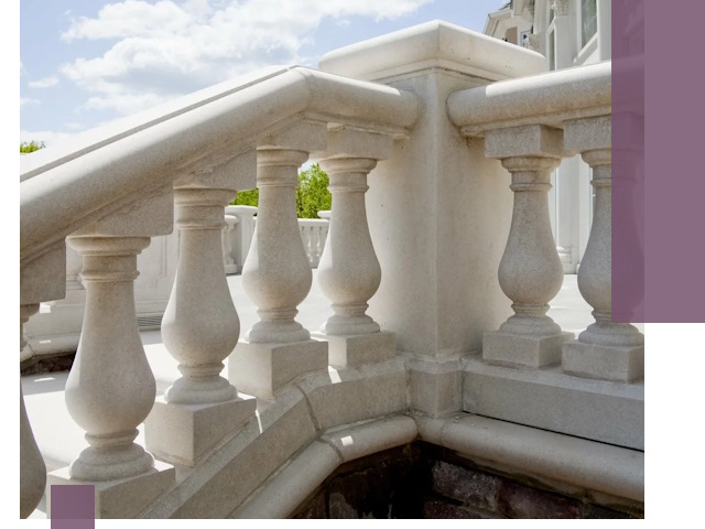 Балюстрады из металла и камня под ключ в Ижевске