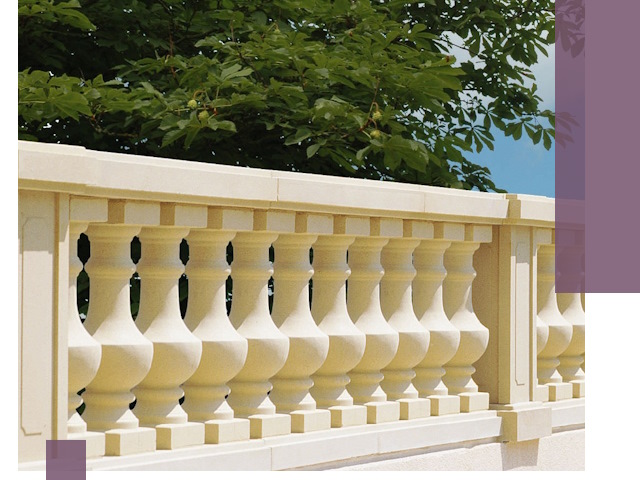 Установка балюстрады в Ижевске: изготовление и монтаж под ключ