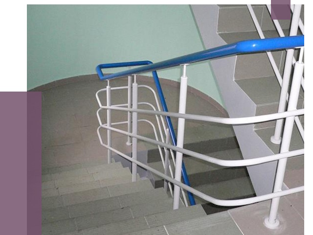 Перила в подъезде в Ижевске — установка и замена от 7531 руб. | ПРОЛЁТ-Жвс