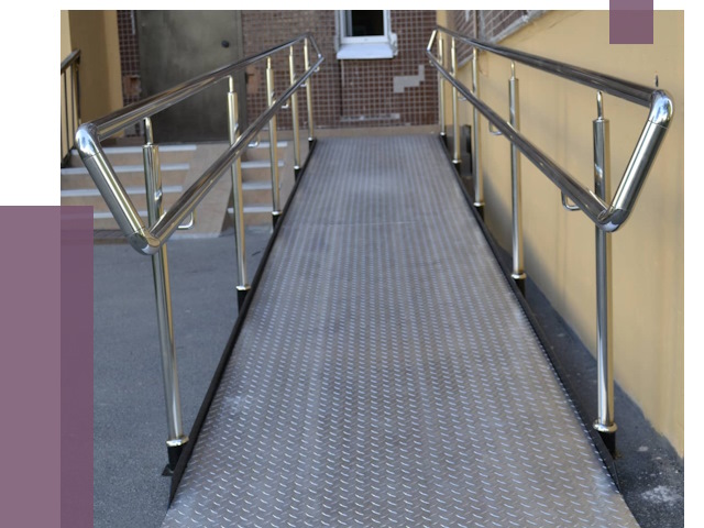 Пандусы в Ижевске от 12464 руб. — установка для инвалидов | ПРОЛЁТ-Жвс