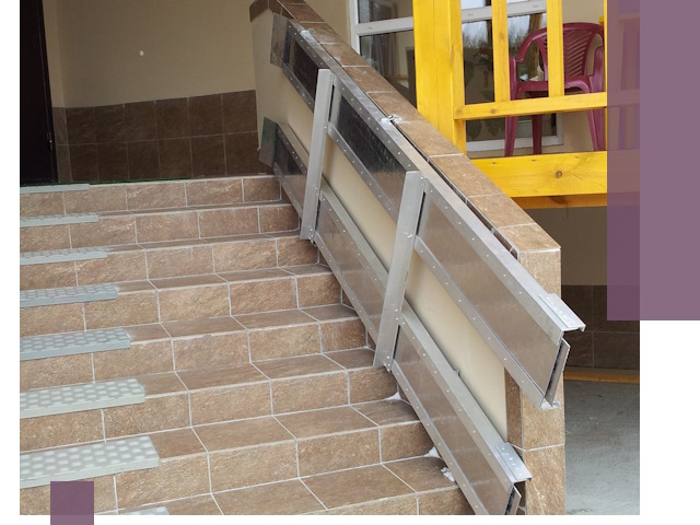 Откидные пандусы под ключ в Ижевске — монтаж и демонтаж