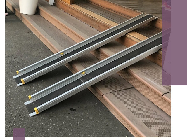 Телескопические пандусы под ключ в Ижевске — изготовление и монтаж