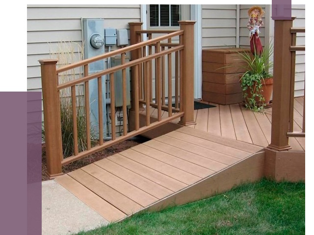 Пандус на крыльцо в Ижевске под ключ от 7894 руб.