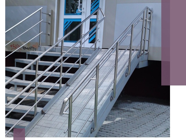 Пандус на крыльцо под ключ в Ижевске: монтаж и изготовление