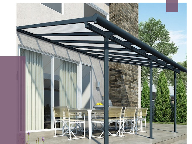 Навесы пристенные в Ижевске от 9244 руб. — монтаж и установка | ПРОЛЁТ-Жвс