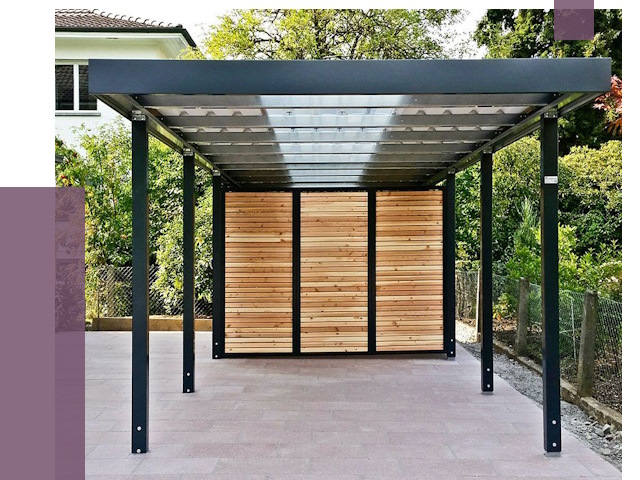 Отдельно стоящие навесы во дворе в Ижевске от 81538 руб. | ПРОЛЁТ-Жвс