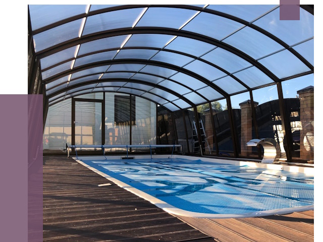 Навесы для бассейна в Ижевске от 17035 руб. под ключ | ПРОЛЁТ-Жвс