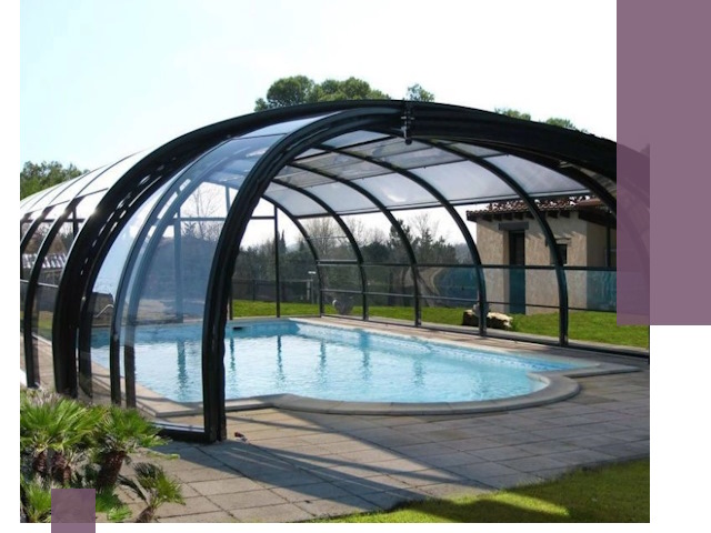 Навесы для бассейна в Ижевске: изготовление и монтаж под ключ