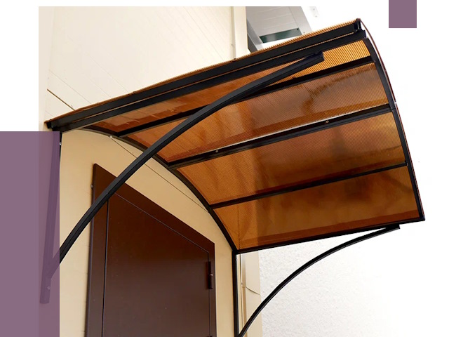 Недорогие козырьки в Ижевске от 7707 руб.  | ПРОЛЁТ-Жвс