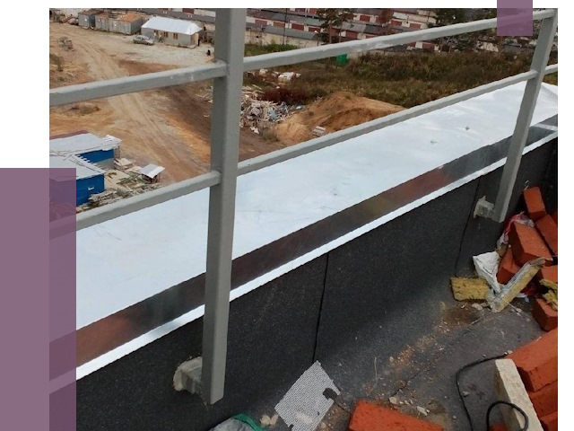 Монтаж парапетов в Ижевске от 4363 руб.  | ПРОЛЁТ-Жвс