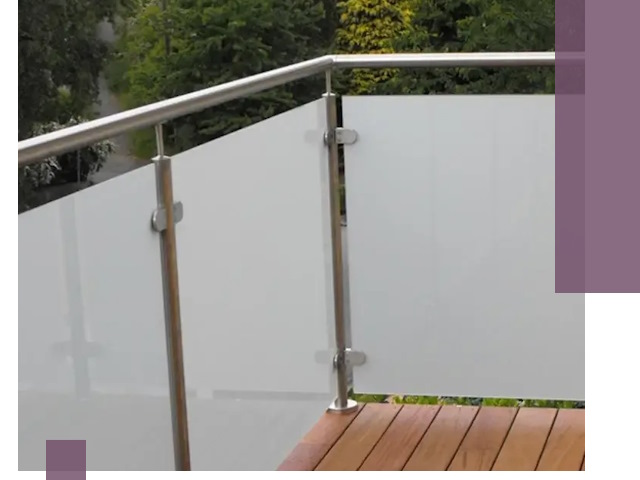 Алюминиевые парапеты для балконов и террас в Ижевске