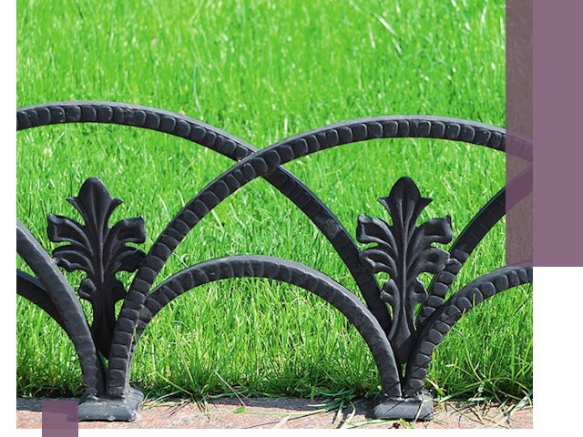 Декоративные металлические бордюры под ключ в Ижевске