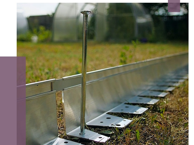 Металлические бордюры для газона в Ижевске от 4363 руб. | ПРОЛЁТ-Жвс