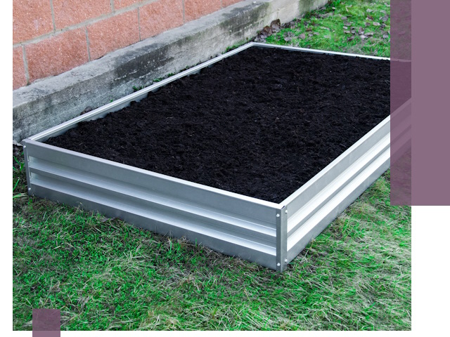 Металлические бордюры для грядок в Ижевске: прочность и аккуратность