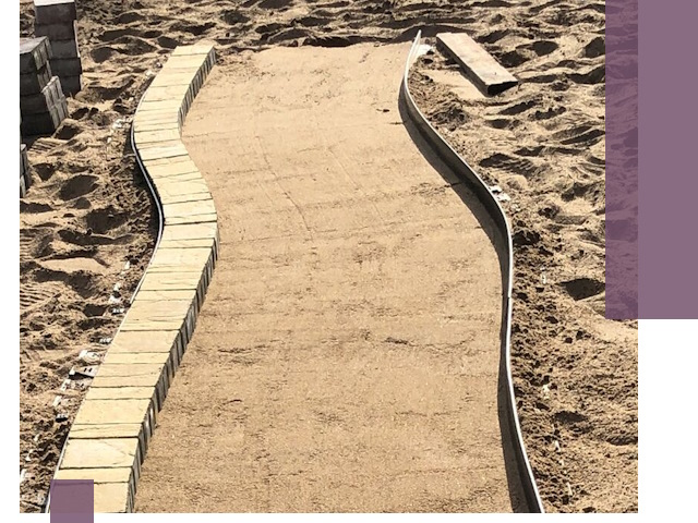 Металлические бордюры для тротуаров в Ижевске — прочные и долговечные