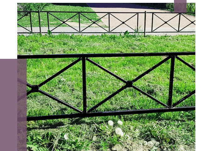 Металлические газонные ограждения в Ижевске от 4363 руб.