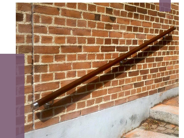 Изготовление пристенных поручней в Ижевске от 4518 руб. — ПРОЛЁТ-Жвс