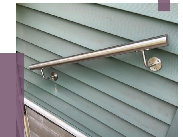 Поручни из нержавеющей стали в Ижевске от 7790 руб.  | ПРОЛЁТ-Жвс